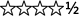 Quatro estrelas e meia